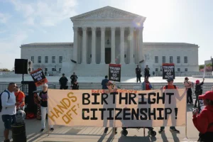 Hits close to home’: US Supreme Court hears birthright citizenship case